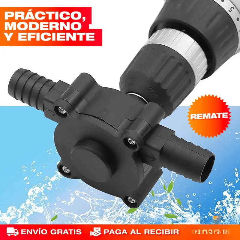 PowerPump™-Convertidor de taladro a bomba de agua