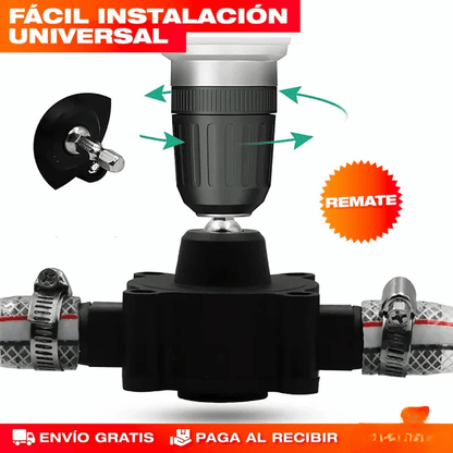 PowerPump™-Convertidor de taladro a bomba de agua