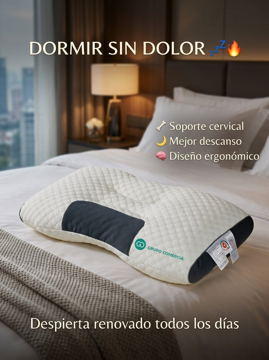 Almohada Cervical-😴Descansa mejor y elimina el dolor cervical con soporte ergonómico🦴✨