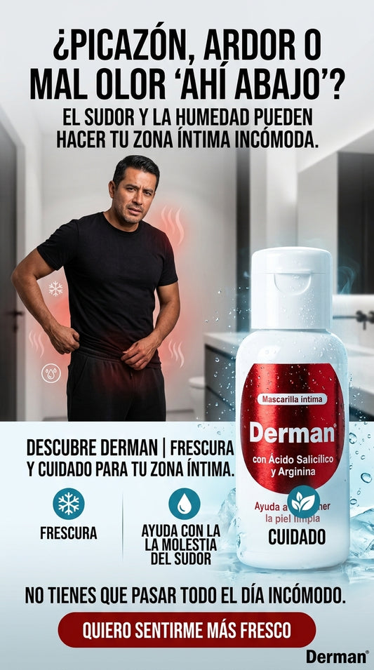 Derman™ | Spray Íntimo Masculino ❄️💧