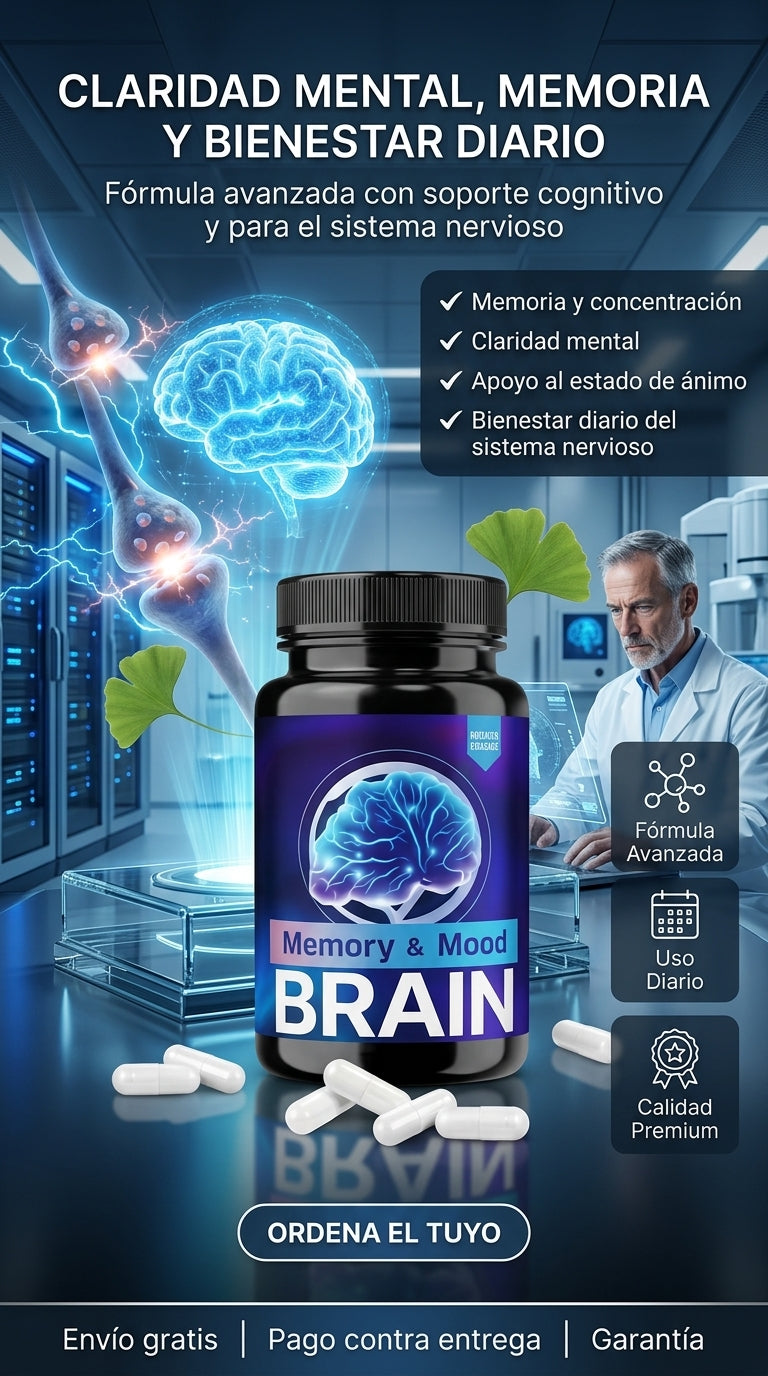 🧠 Brain + — Claridad mental y bienestar en cada cápsula ⚡