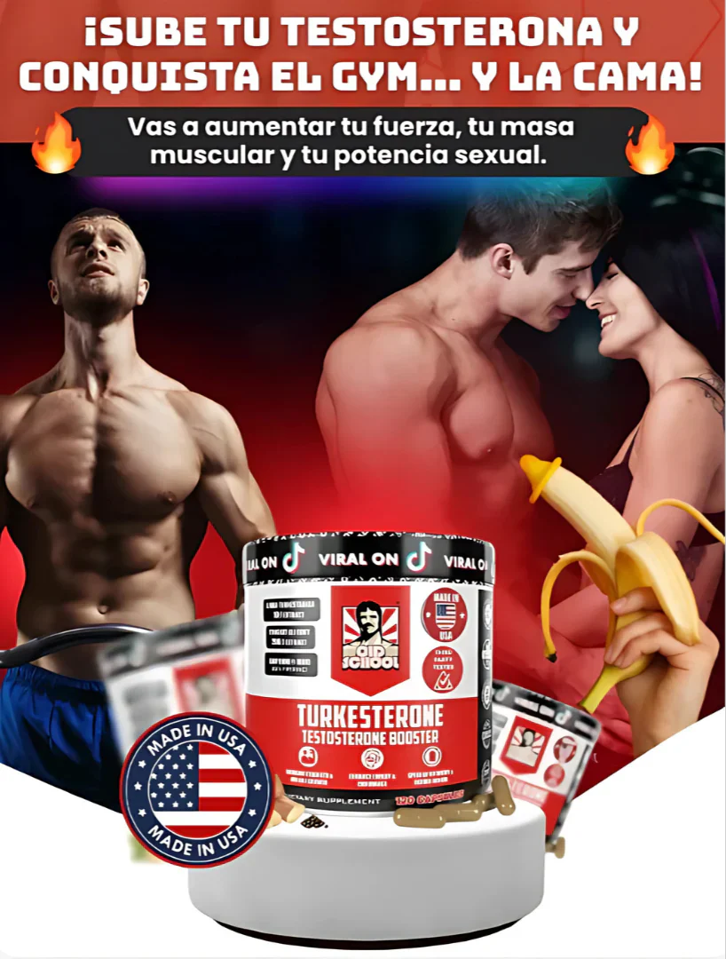 TURKESTERONE - Anabólico Natural Sex 🍆💪🏻🥛