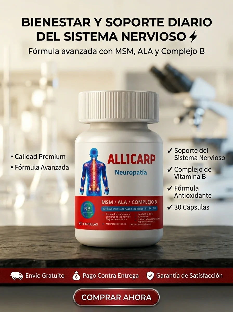 ALLICARP-⚡🧠Apoya tu bienestar nervioso y movilidad diaria con fórmula avanzada💊🔥