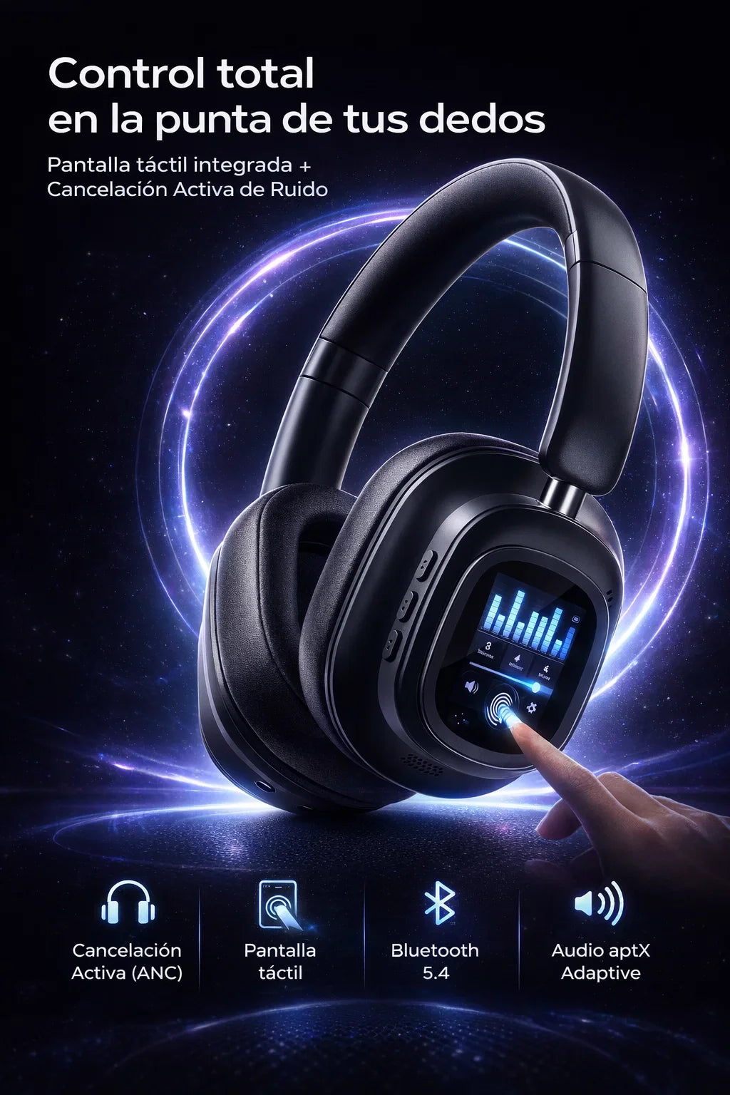 SonicShield Pro - Edición completa con Pantalla touch 🔋