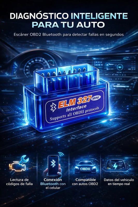 AutoScan Pro 🚗 Diagnostica tu vehículo en segundos desde tu celular⚡
