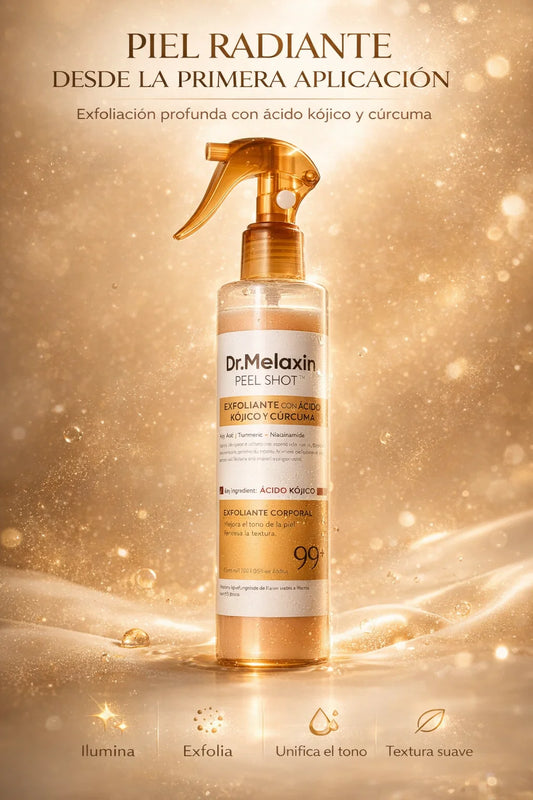 Dr.Melaxin-✨ Exfoliación avanzada con fórmula activa para una piel más clara, suave y luminosa desde la primera aplicación 💛
